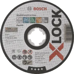 Disco de corte PRO Multi Material X-Lock, 125 x 1,6 x 22,23 mm