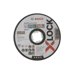 Disco de corte PRO Multi Material X-Lock, 125 x 1 x 22,23 mm