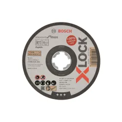 Disco de corte X-LOCK Standard for Inox (recto): 125 x 1mm