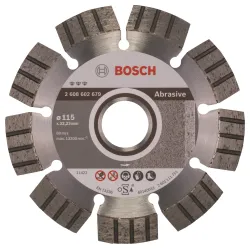 Disco de diamante Best for Abrasive: 115 x 2,2 x 12mm