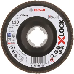 Disco de láminas PRO X571, 115 mm, G120, X-Lock