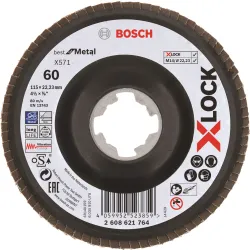 Disco de láminas PRO X571, 115 mm, G60, X-Lock
