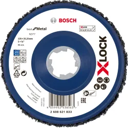 Disco de limpieza PRO N377, 125 mm, 22,23 mm, X-Lock