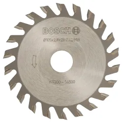 Disco fresar: Ø105x22x2,8mm