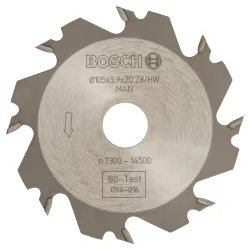 Disco fresar: Ø105x8x 4,0mm