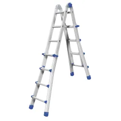 ESCALERA TELESCÓPICA TRANSFORMABLE EQU44 - 8+8 PELDAÑOS