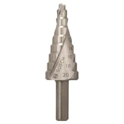 Escalonada HSS tripe superficie: 4-20x8mmx70,5mm; 9 niveles