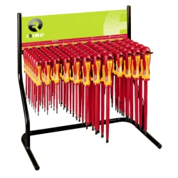Expositor con 72 destornilladores aislados 1000V