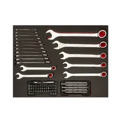 Foam 74 Llaves Comb Y Puntas