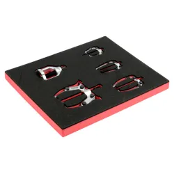 Foam Con Extractores, 5 Piezas