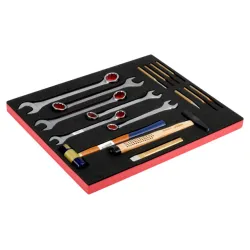 Foam Llaves, Golpeo, 16 Pzas