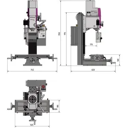 FRESADORA MH 22V