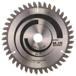Hoja de sierra circular PRO Multi Material, 160 x 2,4 x 20 mm