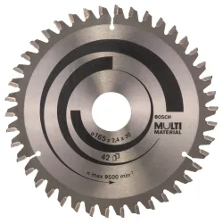 Hoja de sierra circular PRO Multi Material, 165 x 2,4 x 30 mm