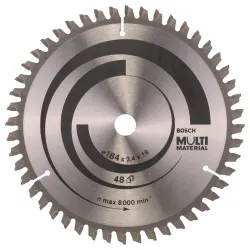 Hoja de sierra circular PRO Multi Material, 184 x 2,4 x 16 mm