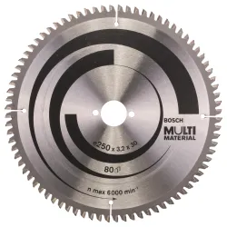 Hoja de sierra circular PRO Multi Material, 250 x 3,2 x 30 mm