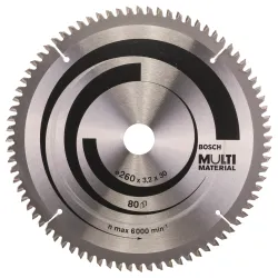 Hoja de sierra circular PRO Multi Material, 260 x 3,2 x 30 mm