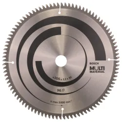 Hoja de sierra circular PRO Multi Material, 305 x 3,2 x 30 mm, T96