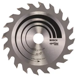 Hoja de sierra circular PRO Wood, 140 x 2,4 x 20 mm, T20