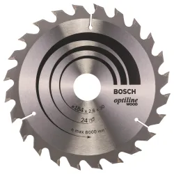 Hoja de sierra circular PRO Wood, 184 x 2,6 x 30 mm, T24