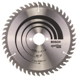 Hoja de sierra circular PRO Wood, 190 x 2,6 x 30 mm, T48