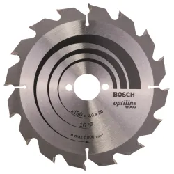 Hoja de sierra circular PRO Wood, 190 x 2 x 30 mm, T16