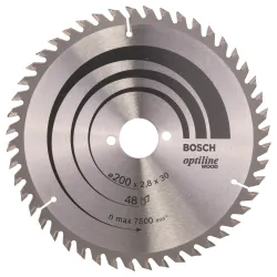 Hoja de sierra circular PRO Wood, 200 x 2,8 x 30 mm, T48