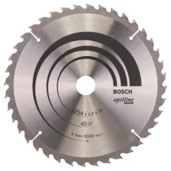Hoja de sierra circular PRO Wood, 254 x 2 x 30 mm, T40