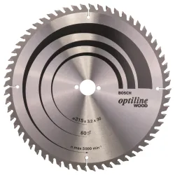 Hoja de sierra circular PRO Wood, 315 x 3,2 x 30 mm, T80