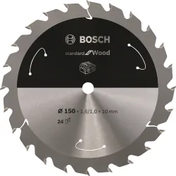 Hoja de sierra circular PRO Wood cordless, 150 x 1,6 x 10 mm, T24