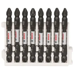 Impact PH2-PZ2x8: 65mm: Insert 8 uds