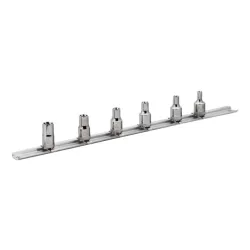 Jgo.Vasos 1/4"Torx Regl.6 Pzas
