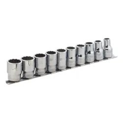 Jgo.Vasos E/Regleta 1/2"10 Pzs