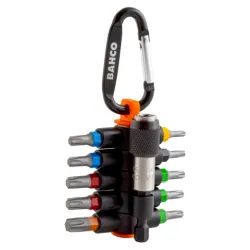 Juego 11 Puntas Cónica 1/4 Torx