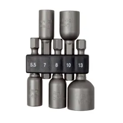 Juego 5 puntas Stecker magnéticas 5,5-13mm