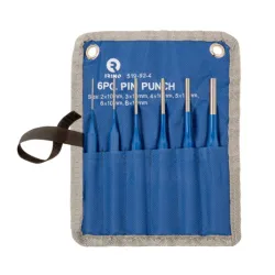 Juego 6 botadores cilíndricos octogonales (2,3,4,5,6,8mm)