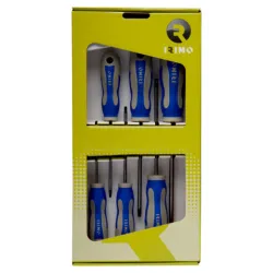 Juego 6 destornilladores boca TORX® T10-T30