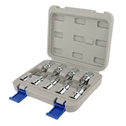 Juego 9 vasos con punta 1/2" Torx T20-60