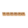 JUEGO DE 6 PLACAS