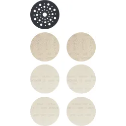 Kit de iniciación EXPERT M480 para lijadoras excéntricas de 125 mm, 7 unidades