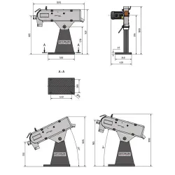 LIJADORA OPTI GBS75 400V/3PH/50HZ