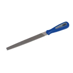 Lima plana punta basta 10" con mango