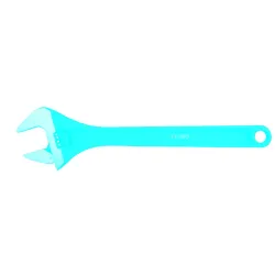 Llave ajustable moleta central 12" pavonada envase industrial