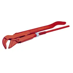 Llave de tubo modelo sueco boca inclinada 2"
