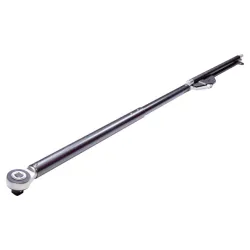 Llave dinamométrica mecánica articulada ajustable de disparo con cabeza fija de carraca 2.000 N.m.