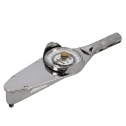 Llave dinamométrica mecánica de Dial, cabeza cuadrada fija y mango metálico 14 N.m-70 N.m