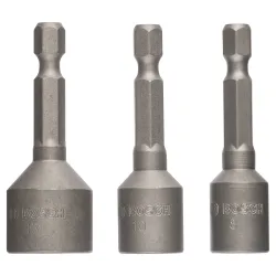 Llaves vaso 8,10,13mm: 50: set 3 uds