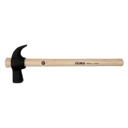 Martillo de uña mango madera Hickory cónico 350g