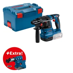 MARTILLO PERFORADOR PLUS A BATERÍA GBH 18V-22 + GDE 18V-12
