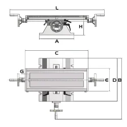 MESA COORDENADAS KT180